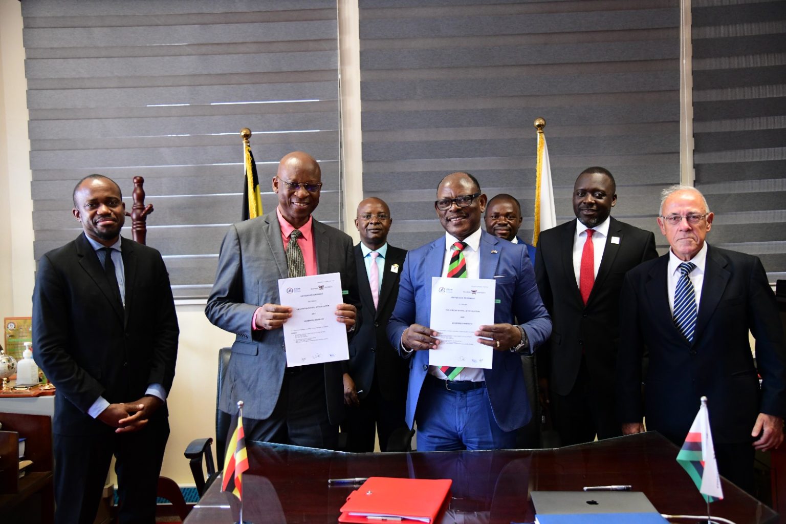The ASR and Makerere University sign a Memorandum of Understanding to