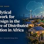An Analytical Framework for Rate Design in the Presence of Distributed Generation in Africa.